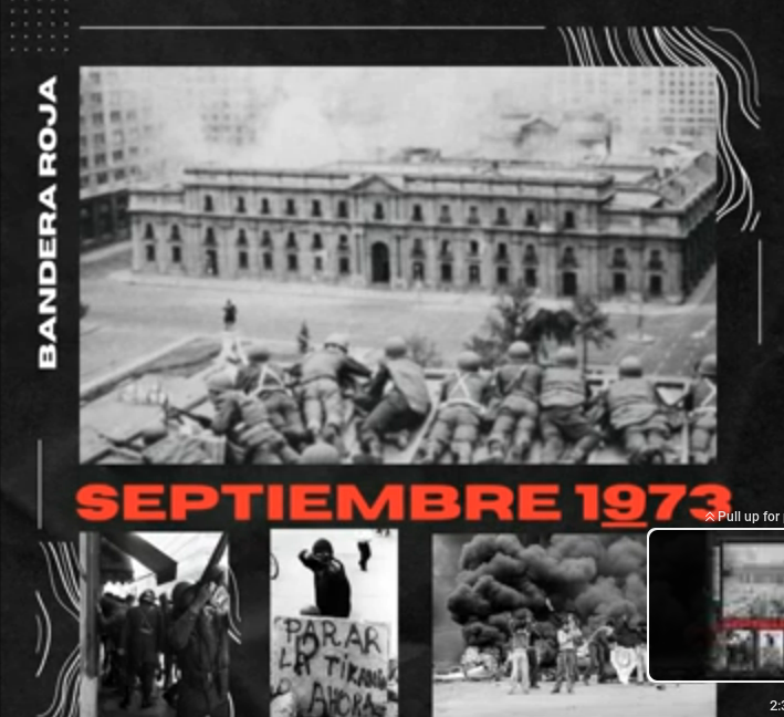 Septiembre 1973 – neues Lied von Bandera Roja