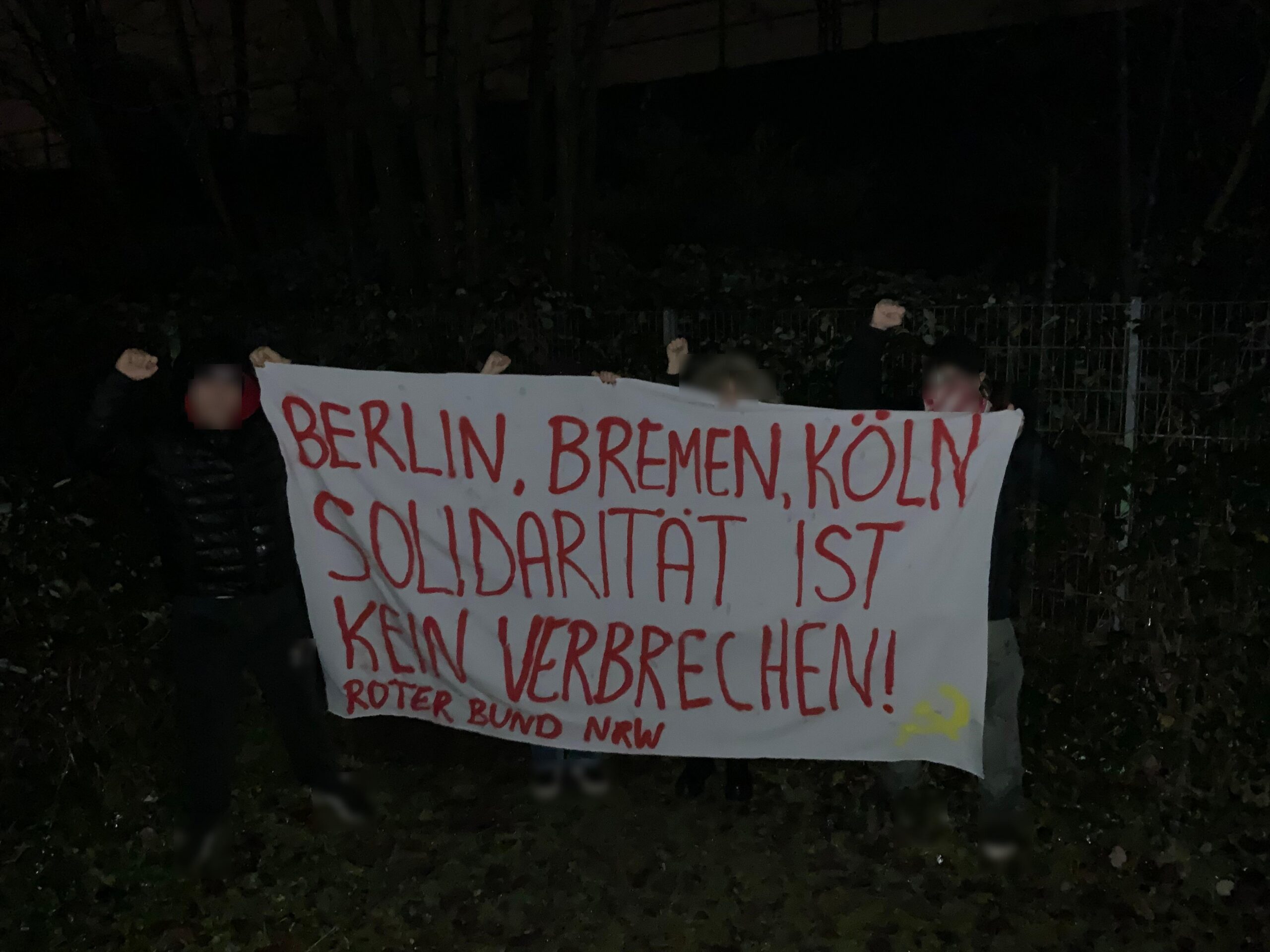 Solidarity against their repression