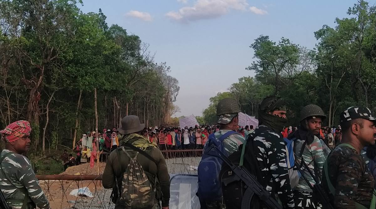 [INDIA] People’s War: Massive Protests Against Police Camp – Recent Actions of the PLGA