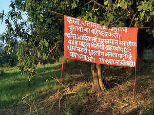 Massive campaign against elections in Chhattisgarh