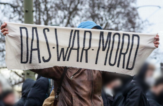 Dessau: Demonstration in Remembrance of Oury Jalloh 2023