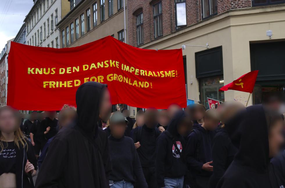 Danish revolutionaries demand “Smash Danish imperialism! Freedom for Greenland!”