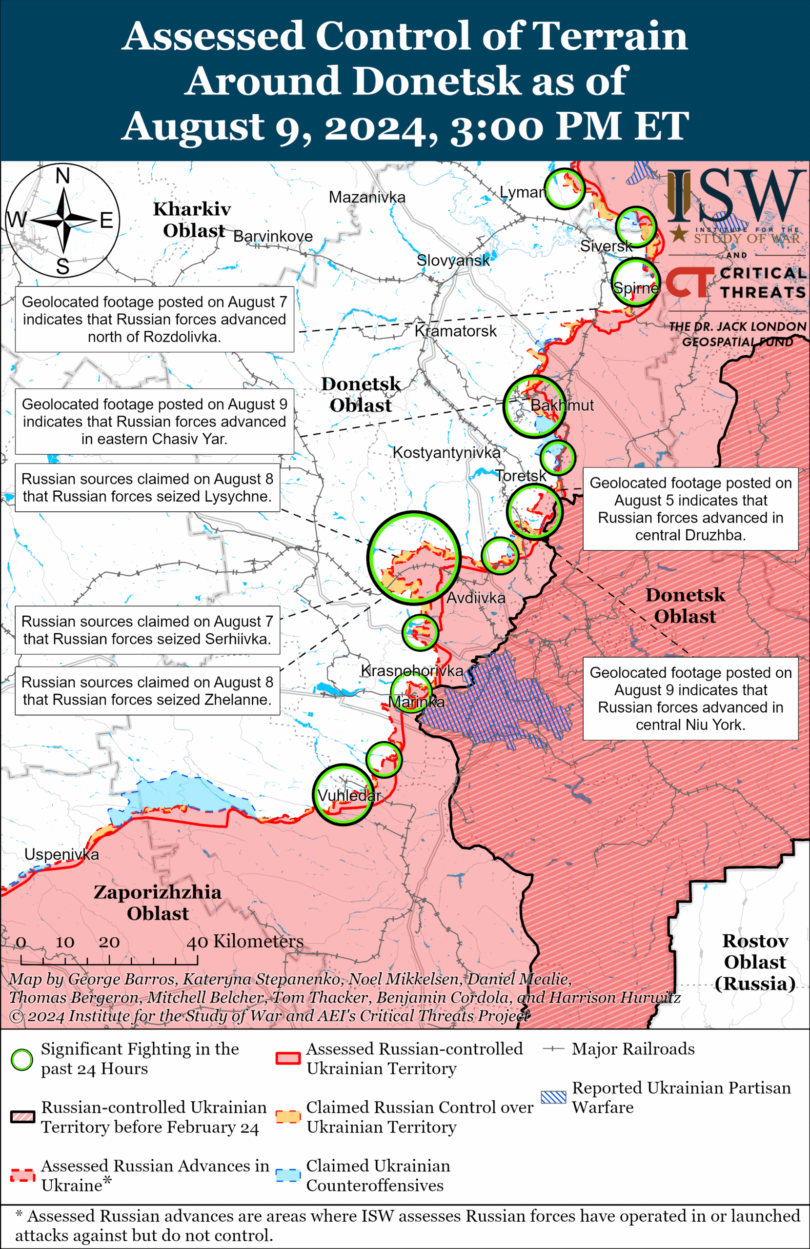 Die Ukraine führt eine verzweifelte Offensive gegen den russischen Imperialismus durch