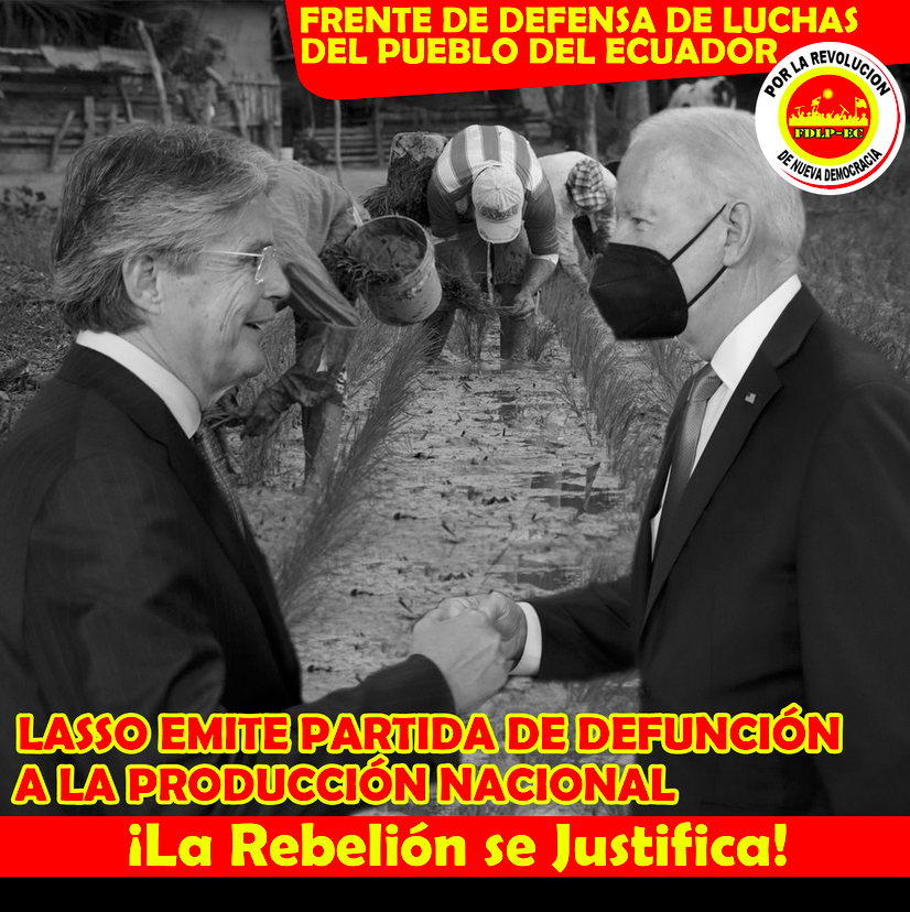 Ecuador: LASSO STELLT TODESURKUNDE FÜR NATIONALE PRODUKTION AUS