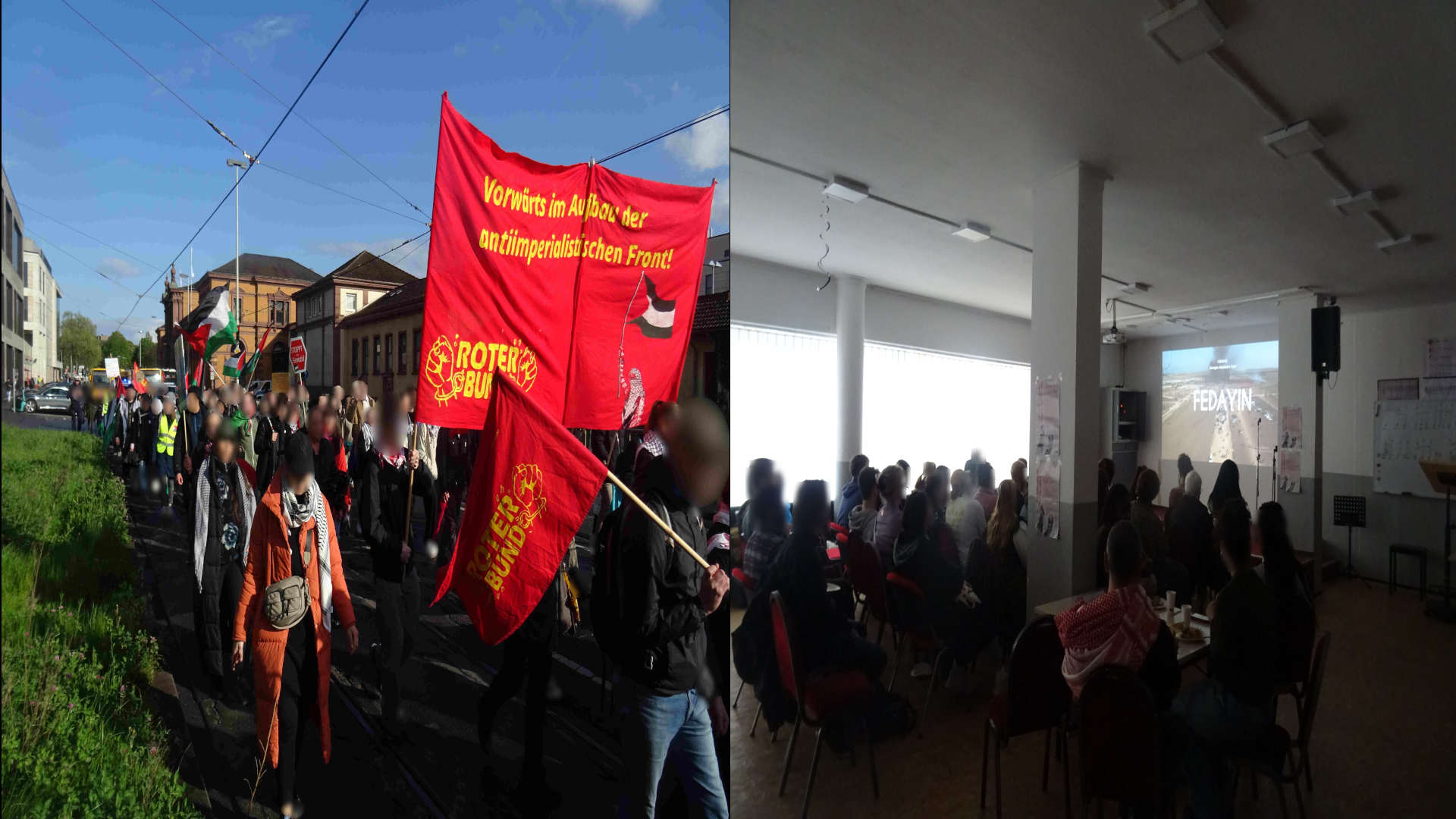 NRW: Successful week of action in solidarity with political prisoners in Palestine