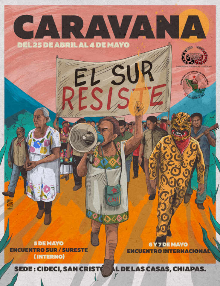 Mexiko-Nachrichten: Die Karawane „El Sur resiste“ beginnt