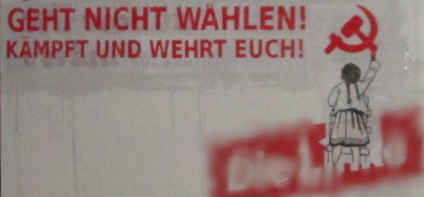 Leipzig: Wahlboykott