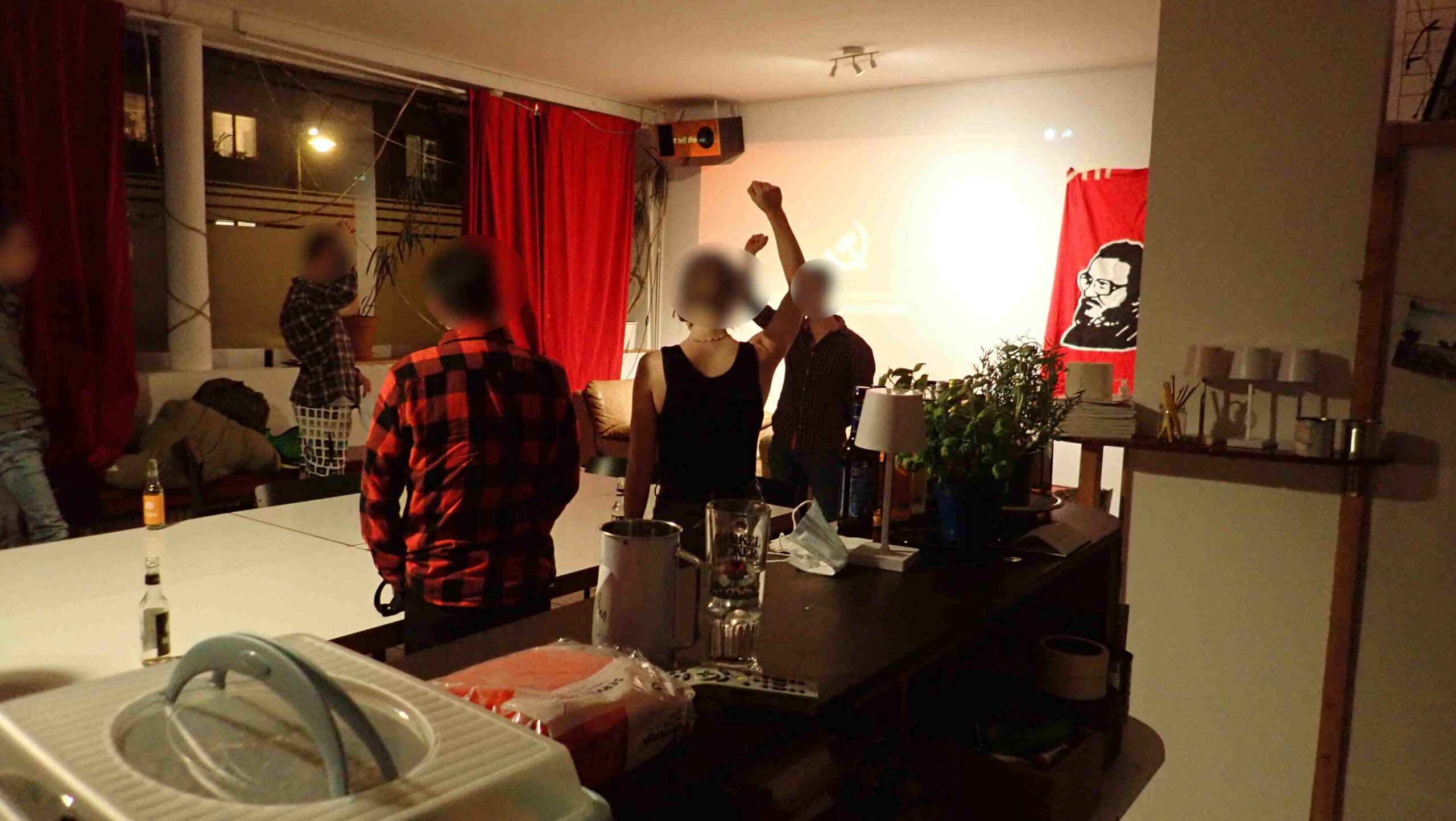 Freiburg: movie screening and celebration in honor of Chairman Gonzalo