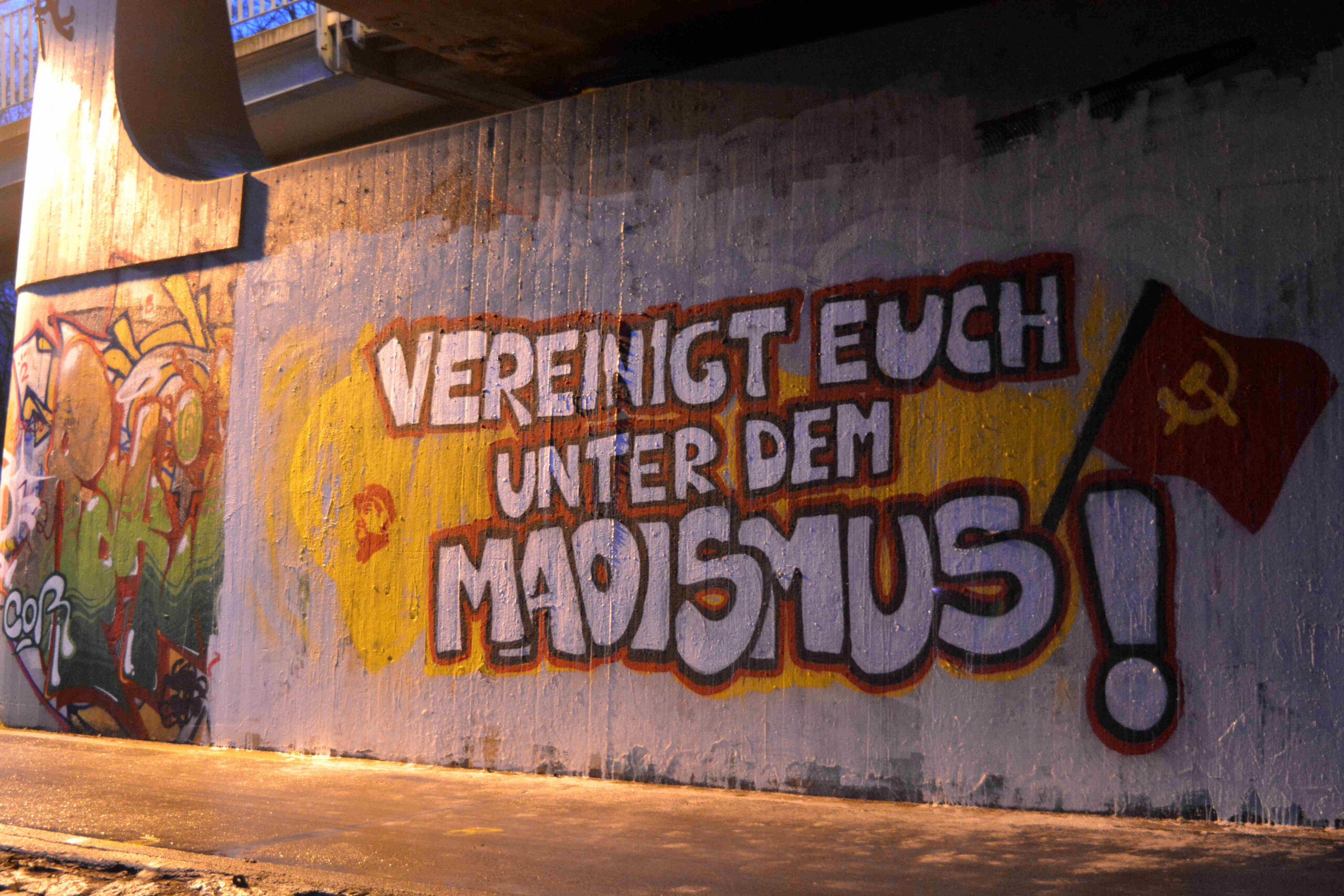 Graffiti on the occasion of Chairman Mao’s birthday