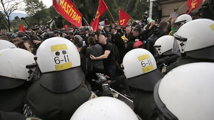 Deutschland | Garmisch-Partenkirchen | Proteste und Aktionen gegen den G7-Gipfel