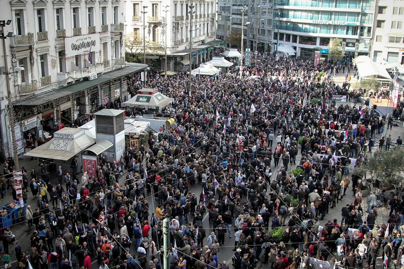 GRIECHENLAND – Generalstreik gegen neue Steuern und Arbeitslosigkeit