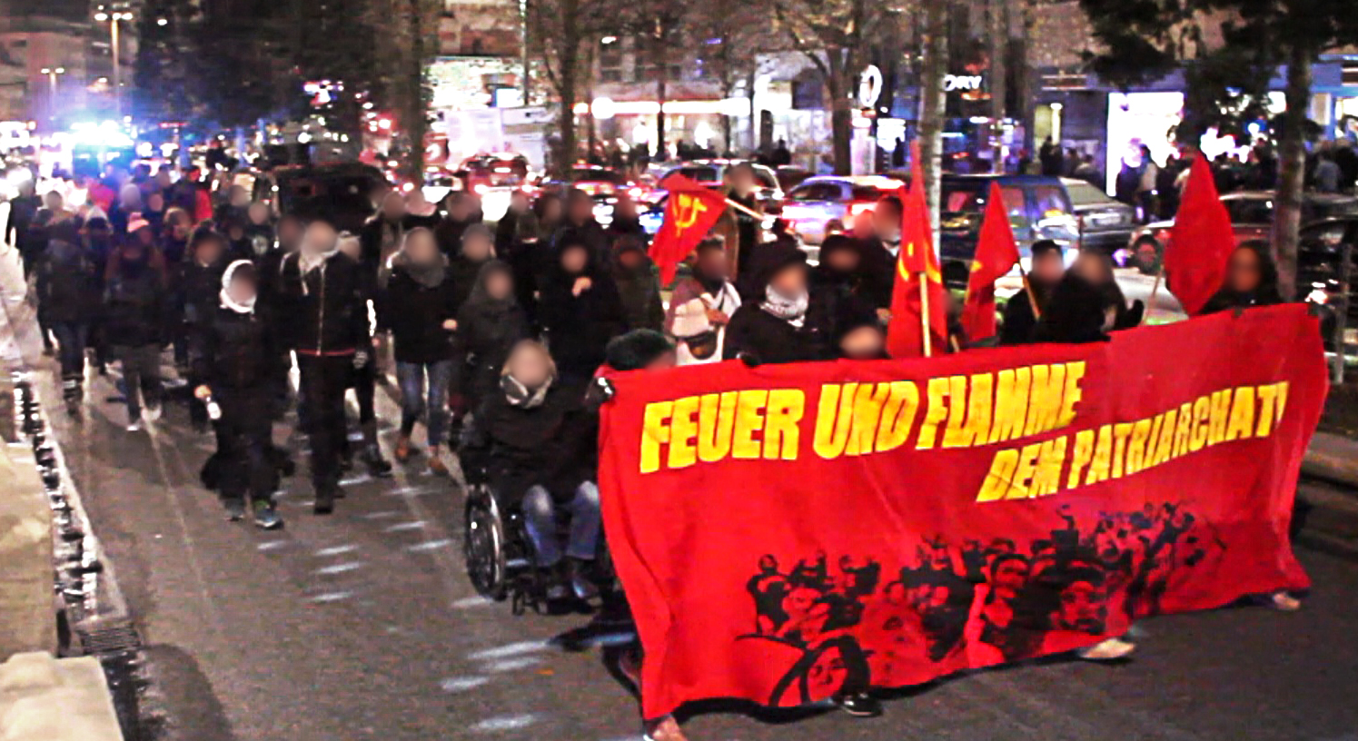 Video of the demonstration on November 25th