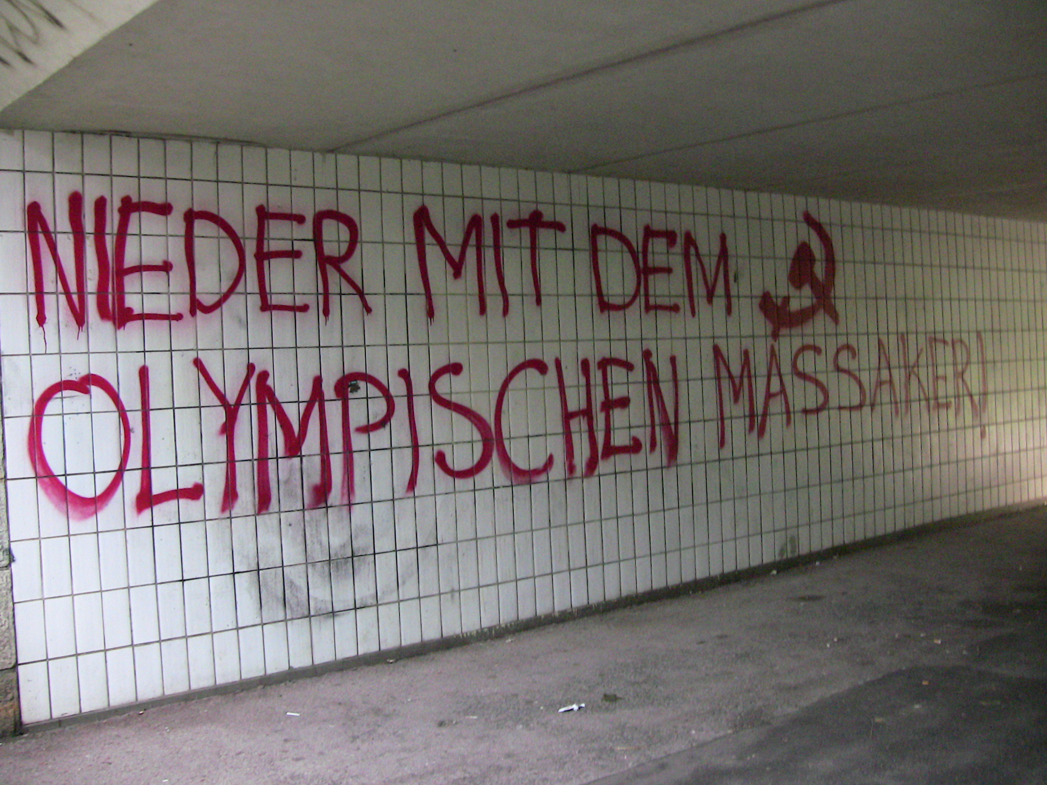 Hamburg: Aktionen gegen das olympische Massaker
