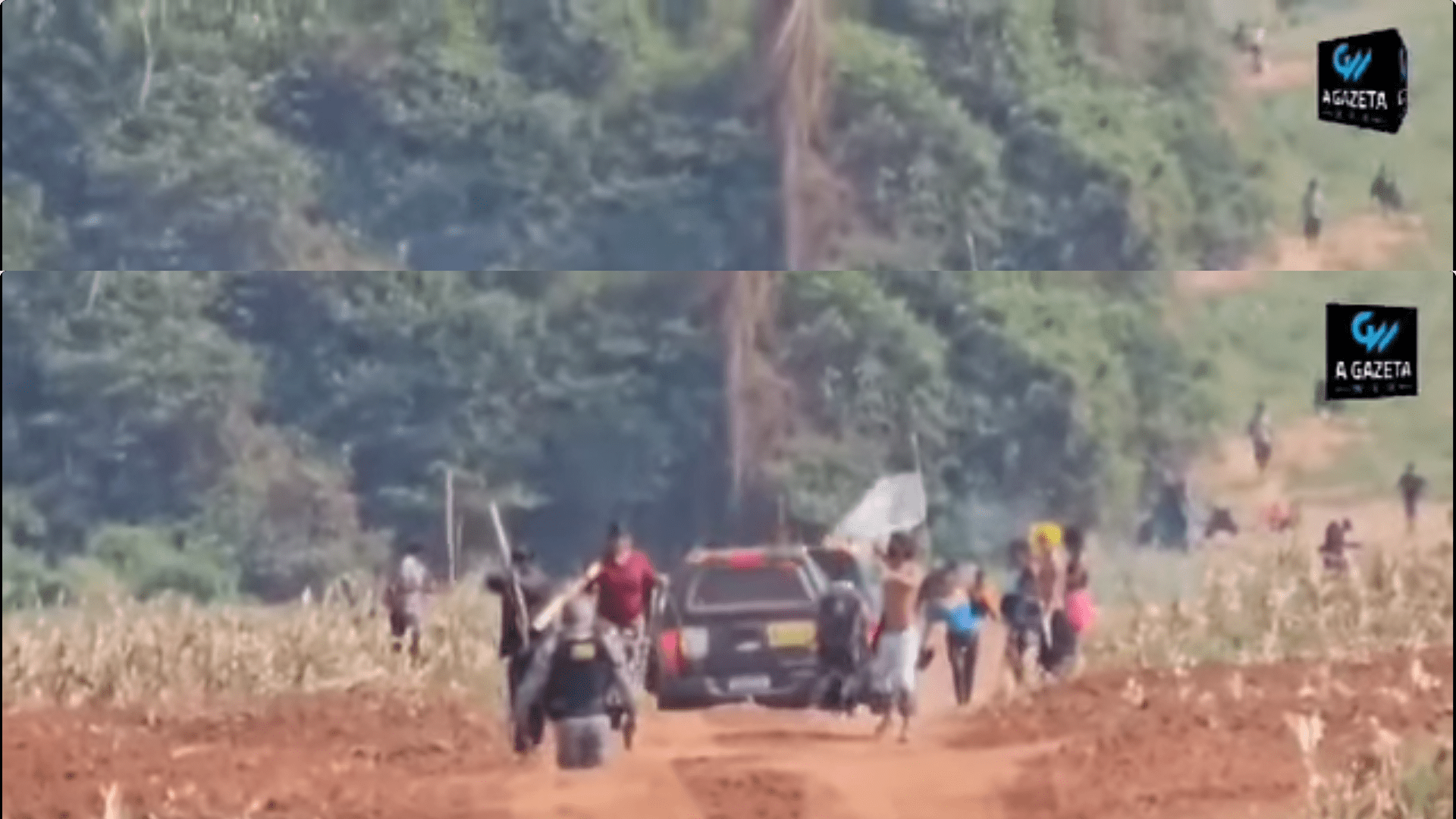 Brasilien: Indigene und Bauern beschlagnahmen in zwei Aktionen eine Tonne Lebensmittel und ein Gewehr