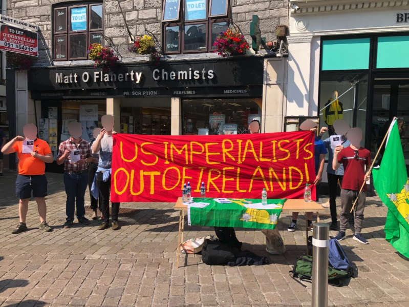 Ireland: Day of Action against US Imperialism in Galway