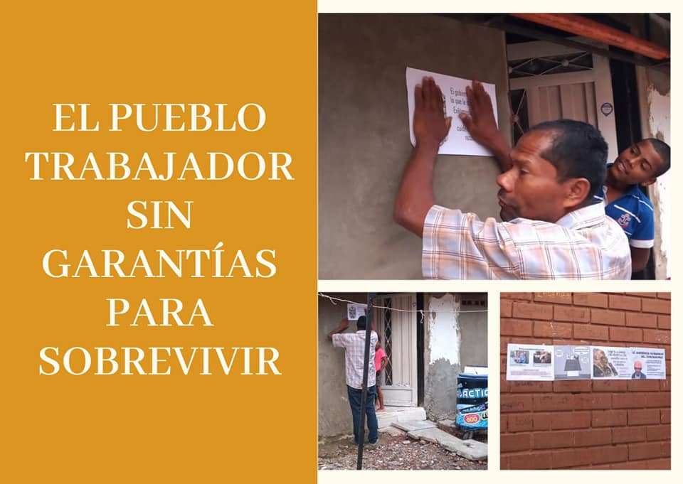 KOLUMBIEN: Kampagne gegen den alten Staat und für Solidarität innerhalb des Volkes