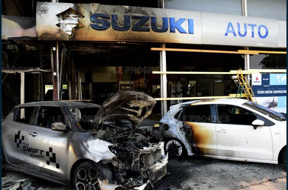 France: militant action against Boss