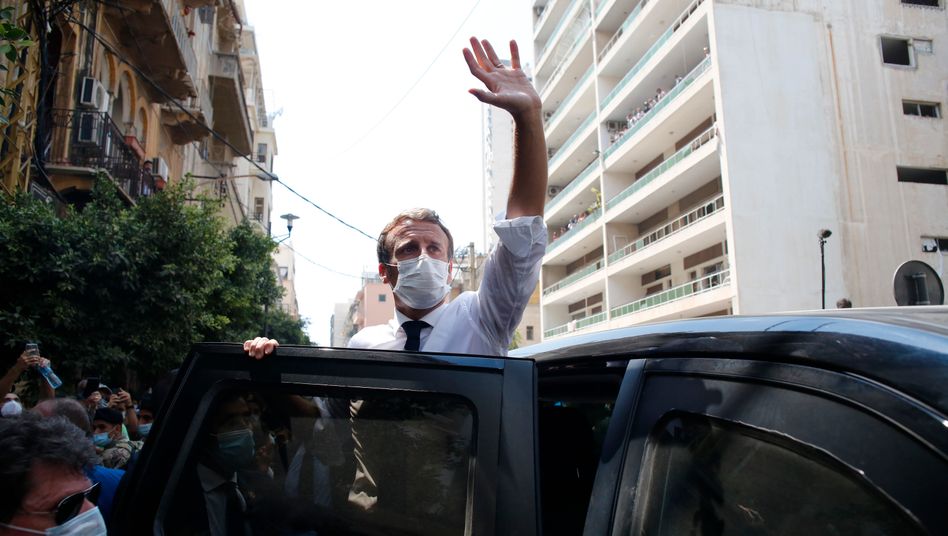 Macron: In old colonial master manner in Lebanon