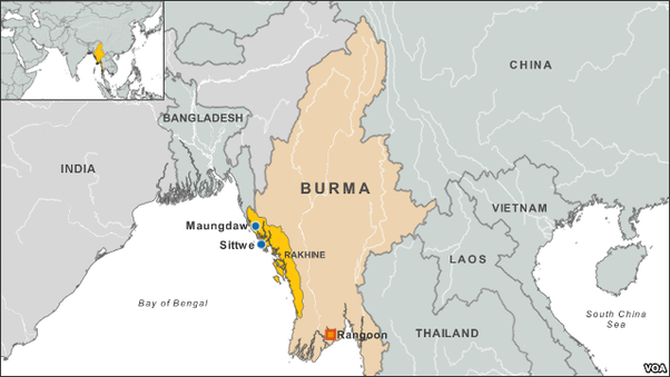 Heftige Kämpfe in Burma