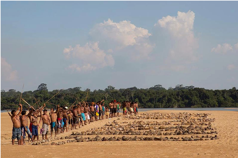 Brazil – Munduruku and riverine peoples against hydroelectric plant in Pará