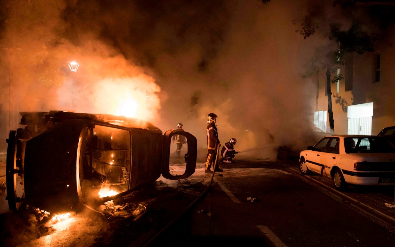 3rd Day of Riots after murder of youth in France