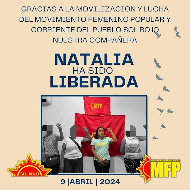 Mexiko: Genossin Natalia verhaftet und nach Protesten wieder freigelassen