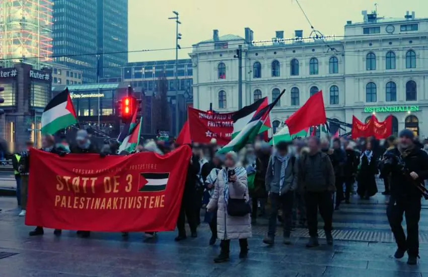 Repression und Solidarität für die drei Palästina-Aktivisten in Norwegen