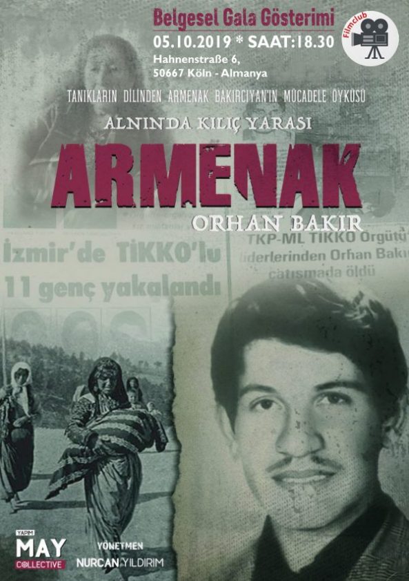 Gala of documentary on TKP/ML militant and TIKKO commander Orhan Bakır on October 5 in Cologne, Germany