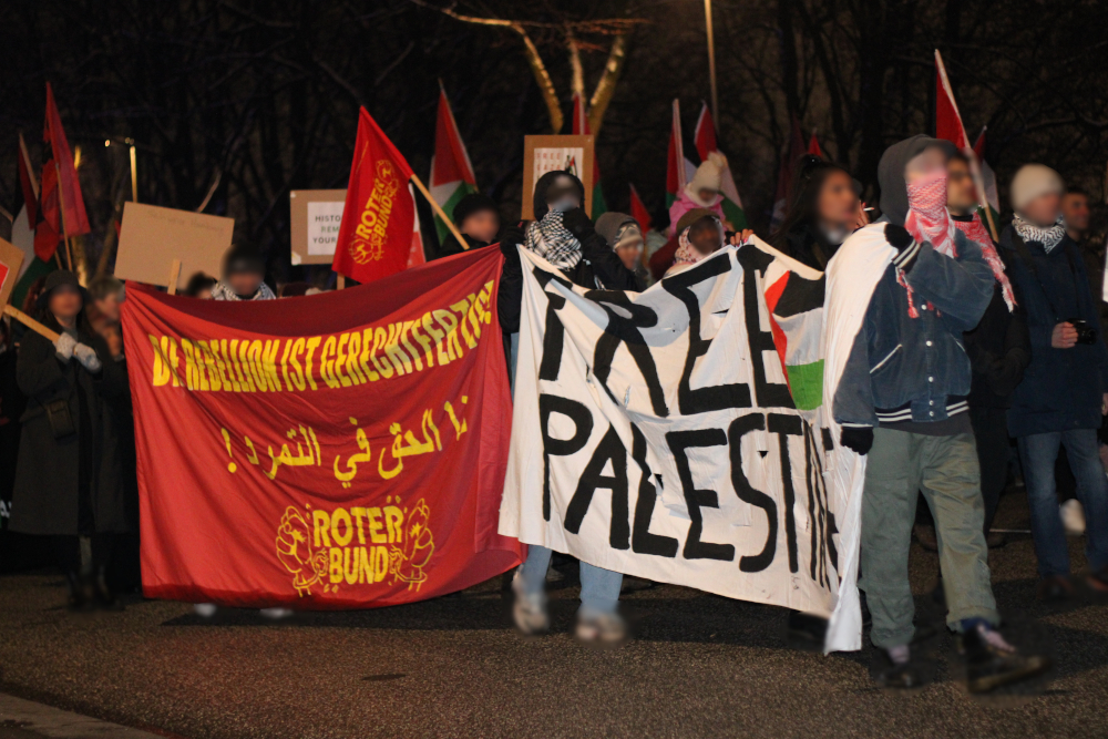 Hamburg: Aktivitäten zur Unterstützung Palästinas