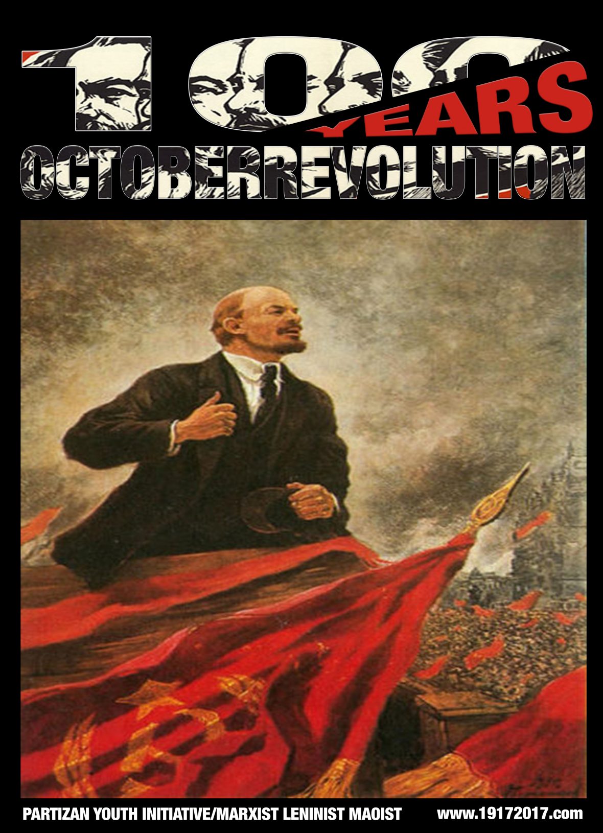 Declaration of the Partisan Youth Initiative / Marxist Leninist Maoist regarding the 100th anniversary of the October Revolution