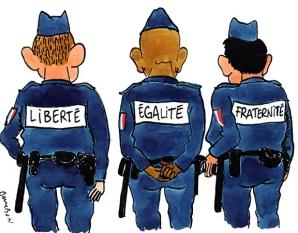 France‘s Police: Laws just in our favour!