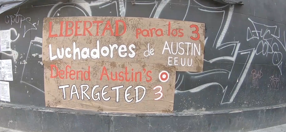 Colombia: Solidarity with Austins Targeted Three