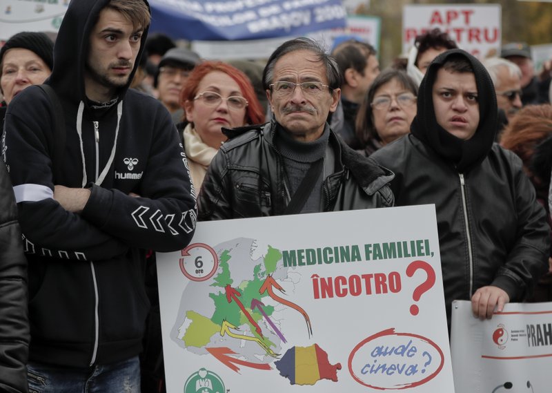 Rumänien: Ärzte protestieren gegen die Regierung
