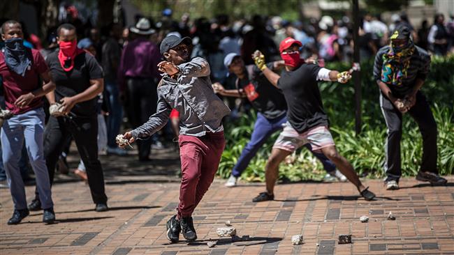 Studentenproteste in Südafrika