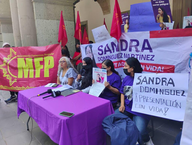 Mexiko: Neuigkeiten zum Verschwinden von Sandra Domínguez