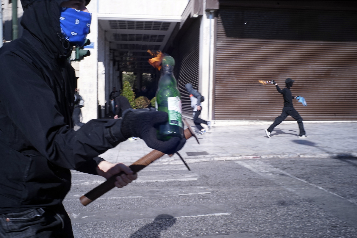 Griechenland | Athen | Generalstreik gegen Sparpolitik