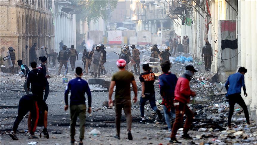 IRAQ: Protests and fights against the government