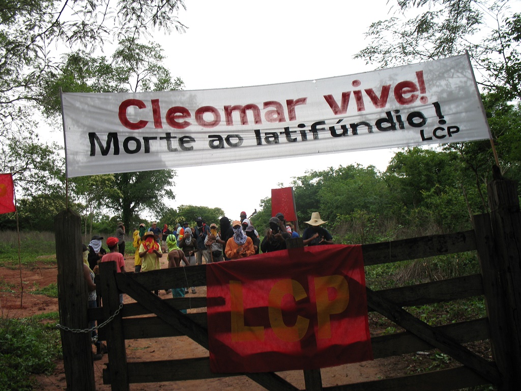 Landbesetzung in Erinnerung an Genosse Cleomar