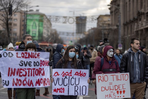 Serbia: Masses prevent lithium mining