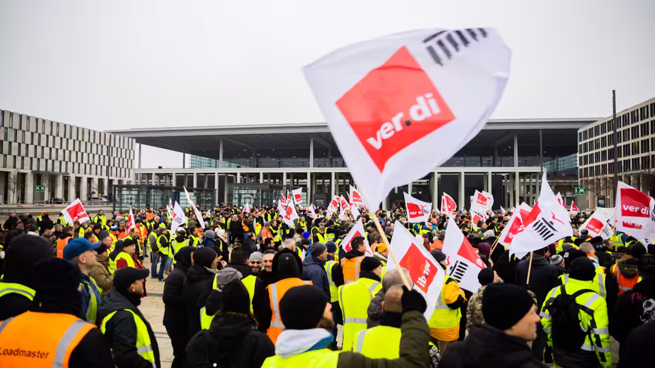Berlin-Brandenburg: Strikes at BER Airport