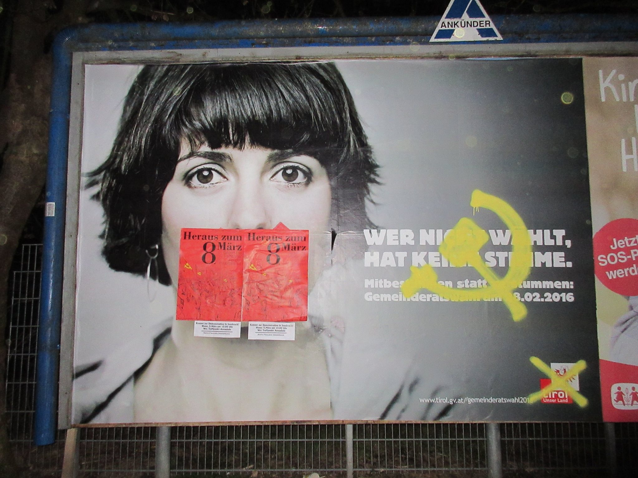 Vers le 8 mars ! Heraus zum 8. März!