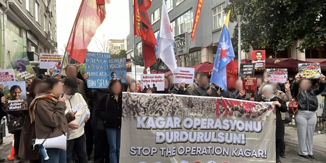 Türkei: Proteste gegen die Massaker und den Krieg gegen das Volk in Indien