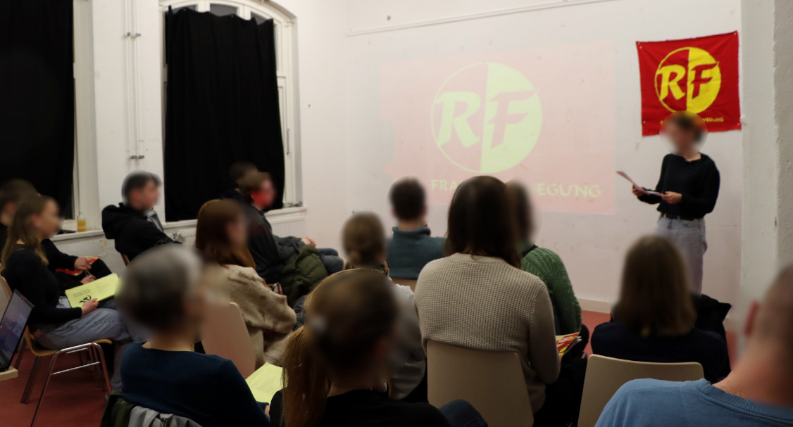 Veranstaltungsreihe der Roten Frauenbewegung – NEUE KRÄFTE KOMMEN VORAN!