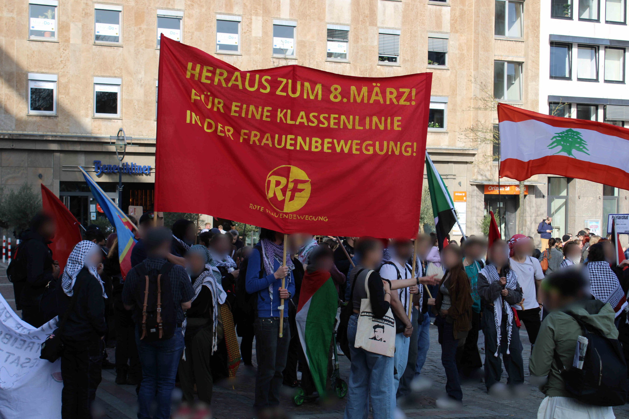 Aktionen zum Frauenkampftag in Dortmund
