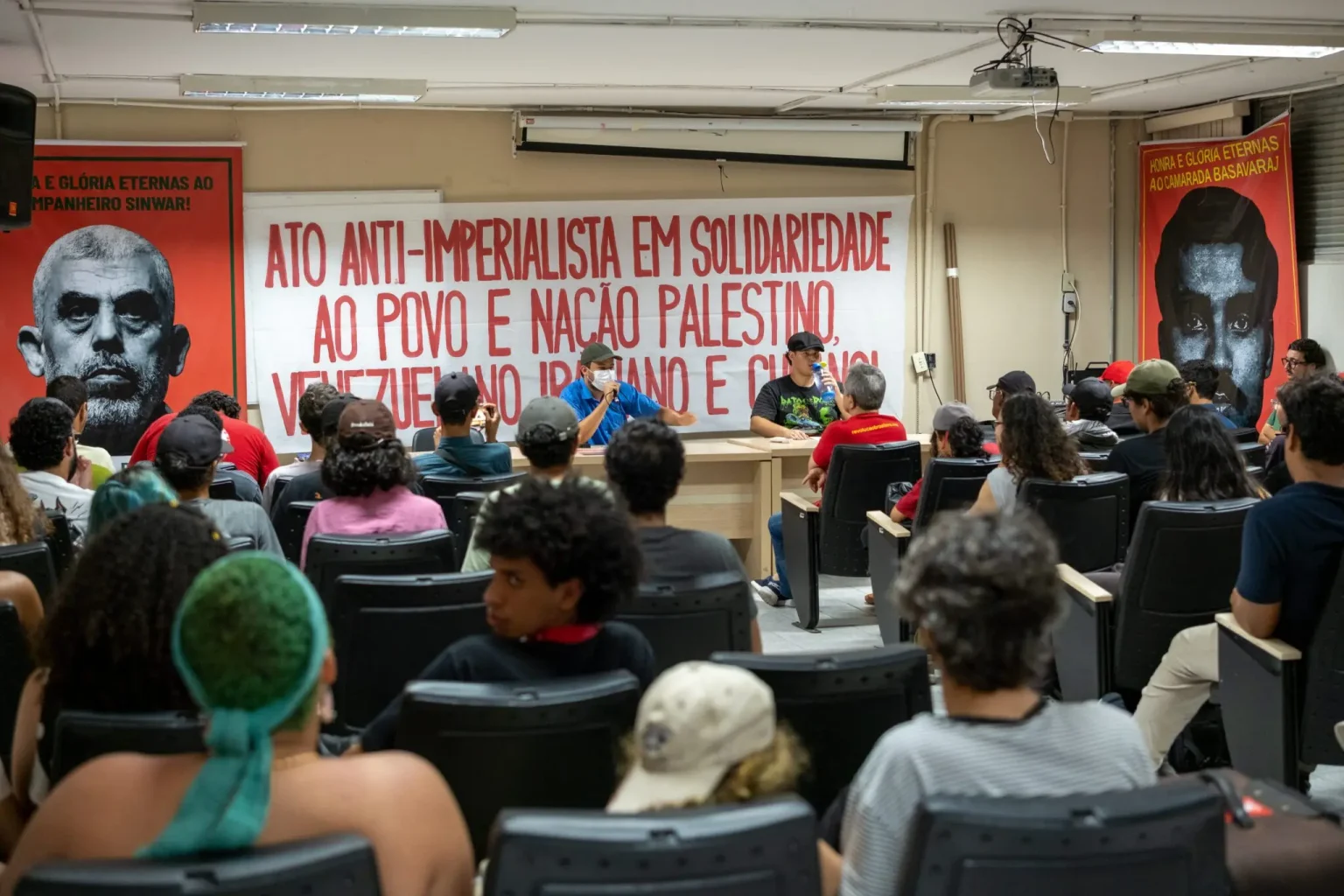 Erfolgreiche antiimperialistische Veranstaltung in Pernambuco, Brasilien