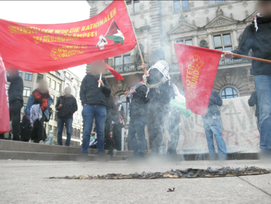 Eindrücke von der Nakba Demonstration in Hamburg