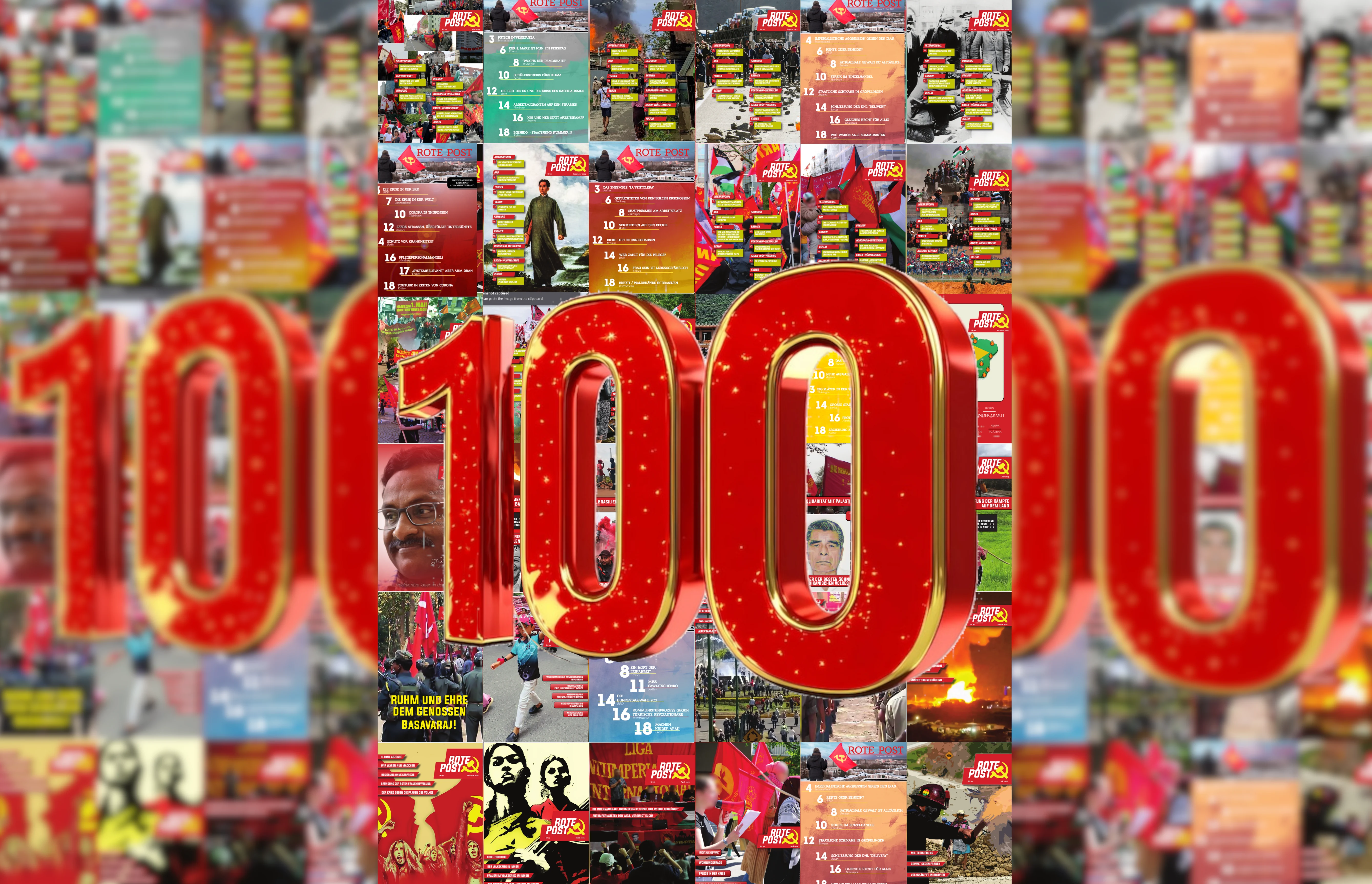 100 Ausgaben der Roten Post!