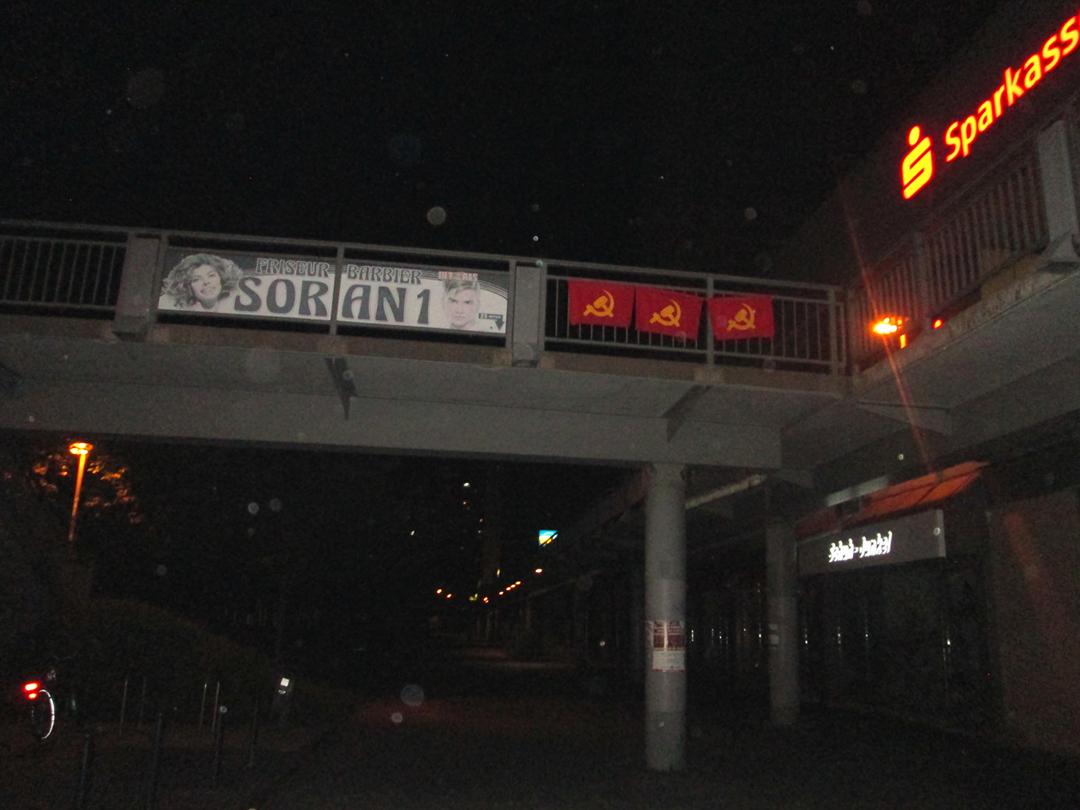 Beflaggung Halle Neustadt