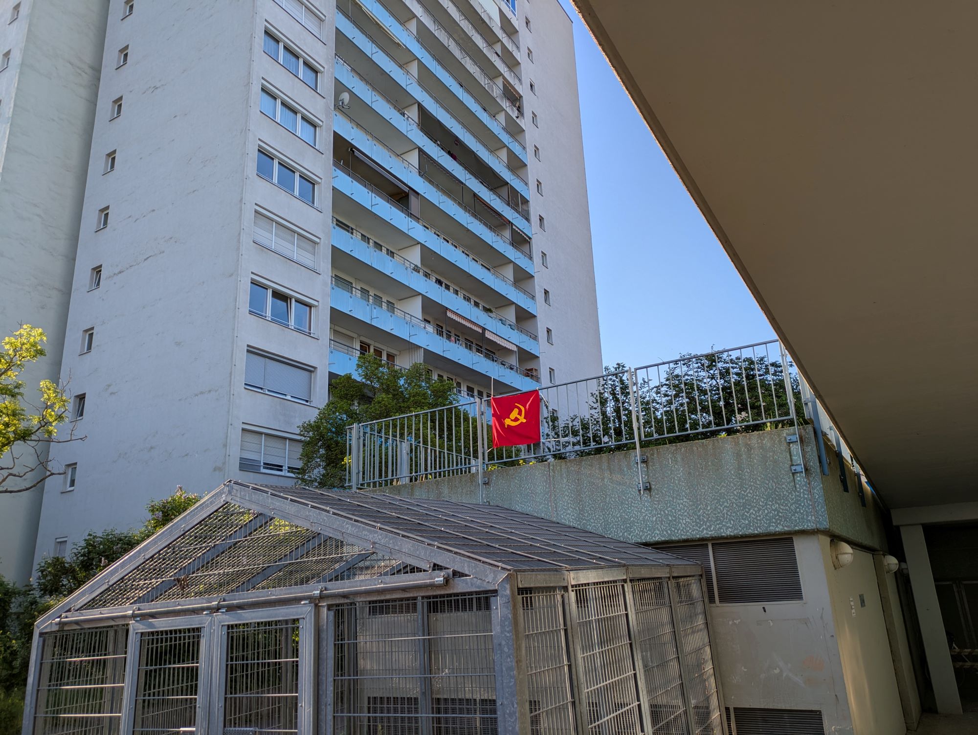 Beflaggung in Freiburg