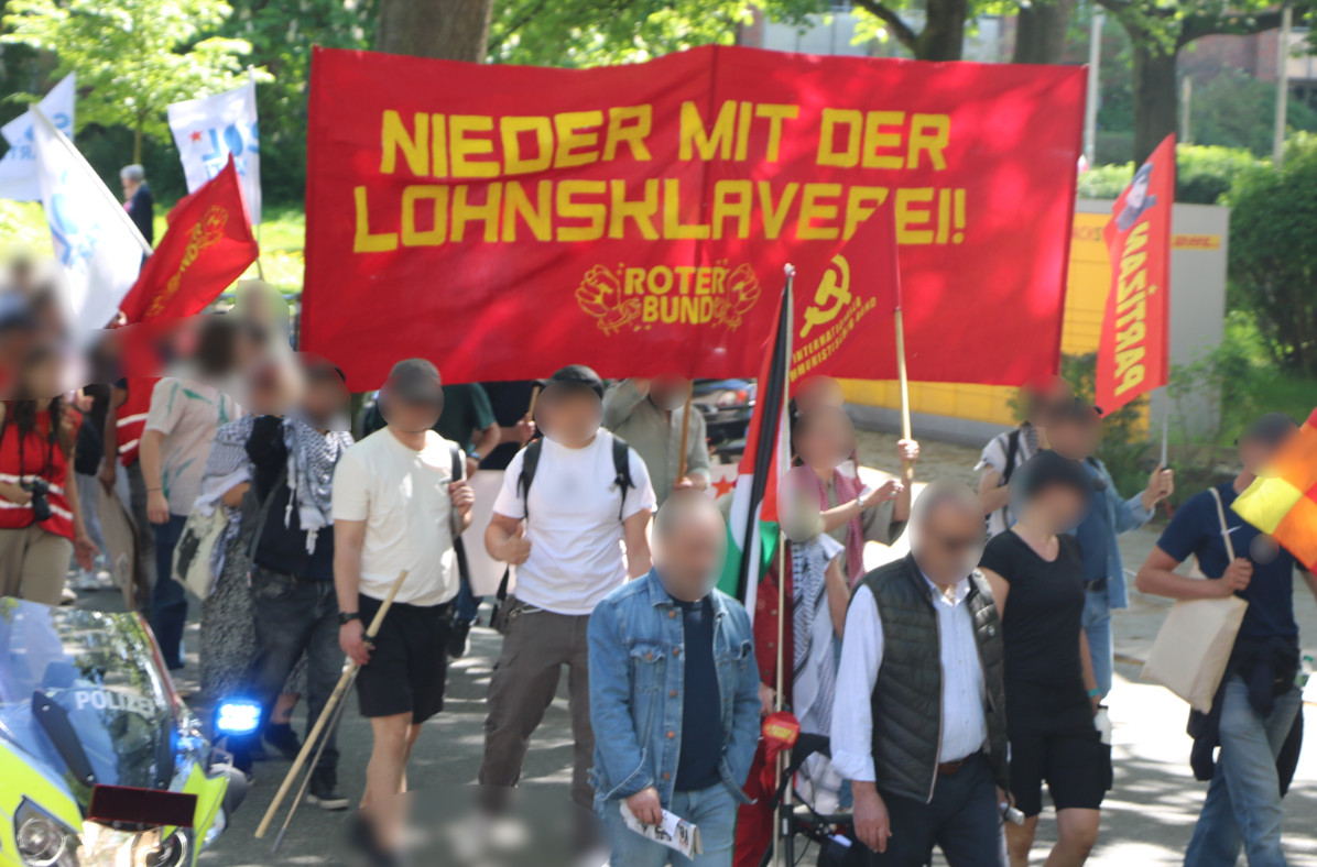 Hamburg DGB Demonstration